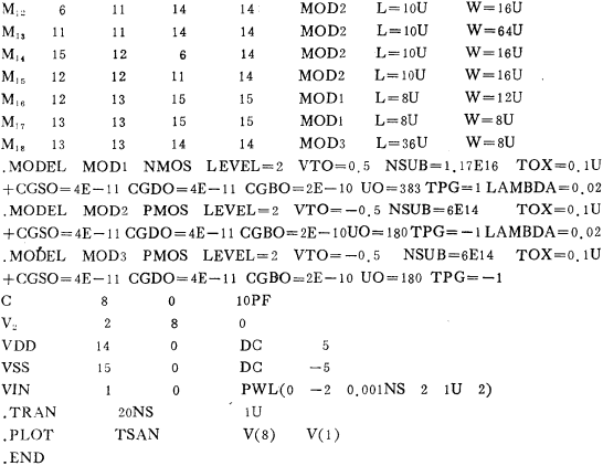 CMOS运放分析